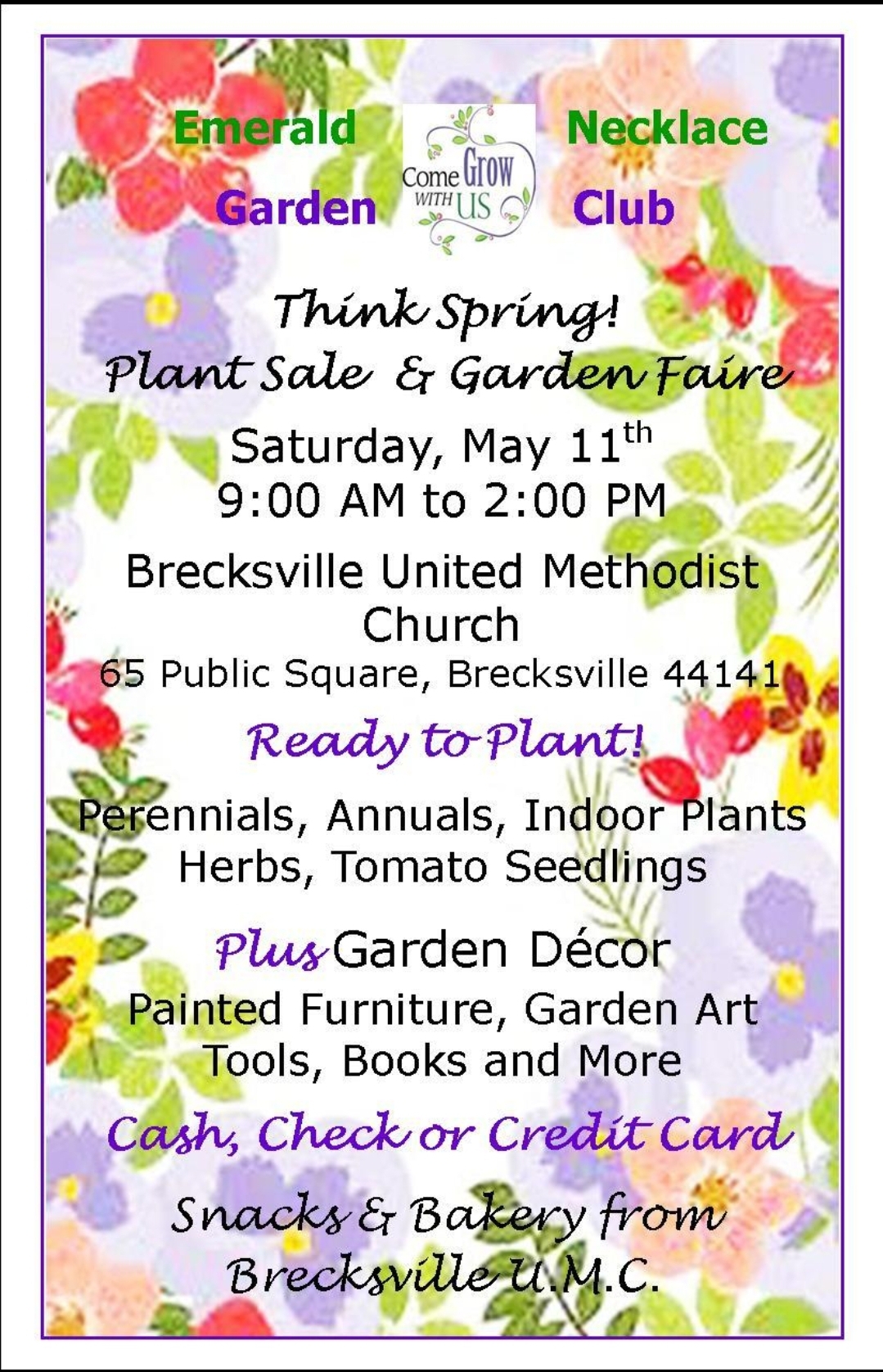 Broadview Heights Welcomes Spring with Annual Plant Sale &amp; Garden Faire
