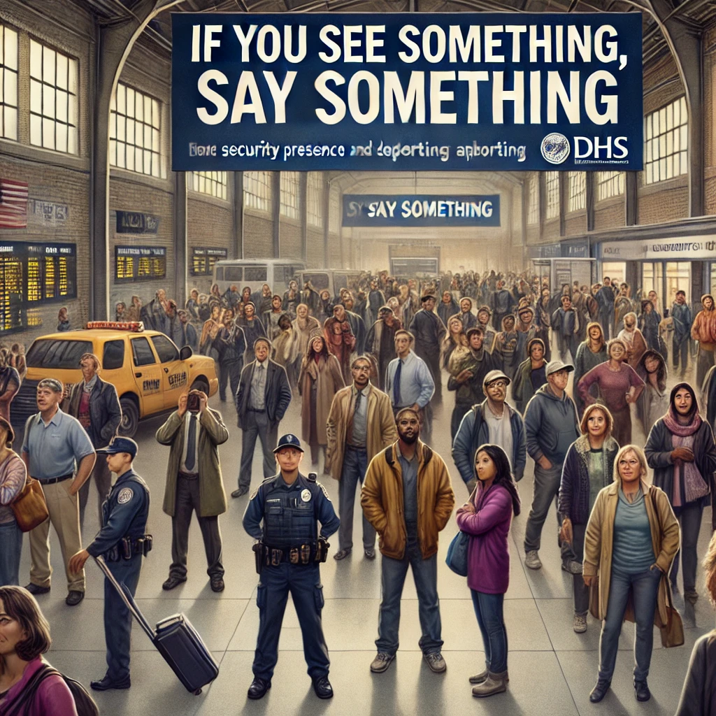 "If You See Something, Say Something" Campaign: Empowering Communities to Stay Vigilant