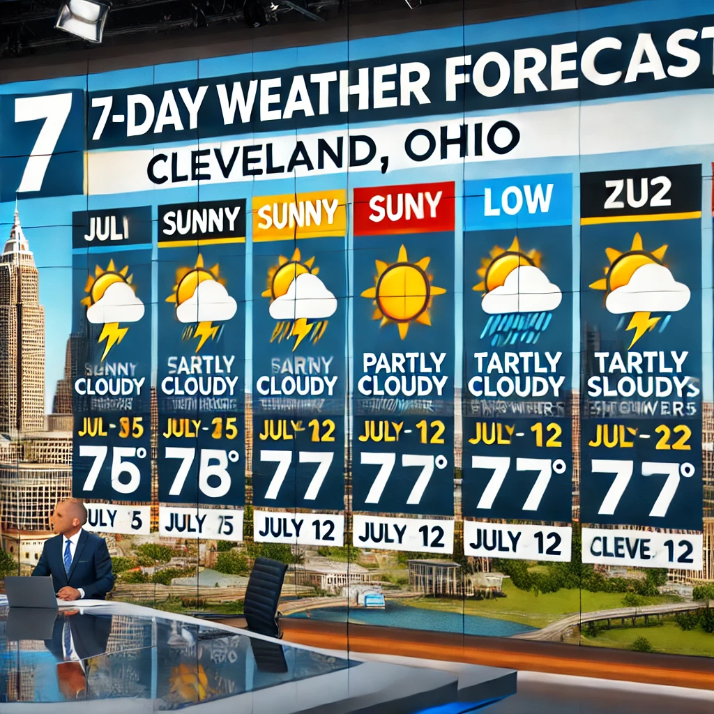 Weather Report for Cleveland, Ohio: July 5 - July 12, 2024