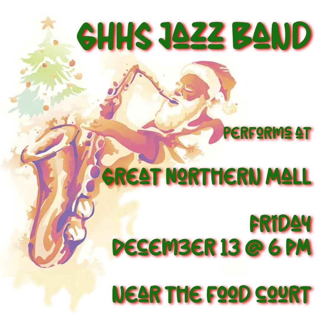 GHHS Jazz Band to Perform at Great Northern Mall This Holiday Season