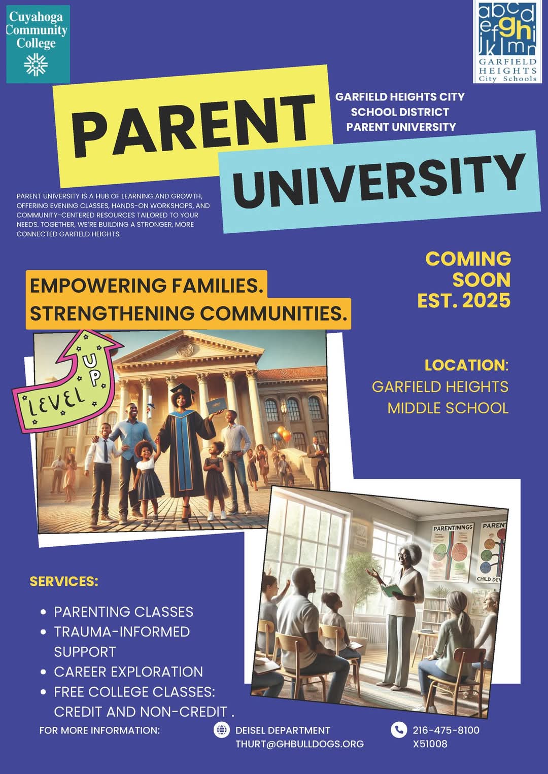 Garfield Heights City Schools Introduces Parent University to Empower Families