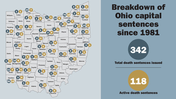 Report: Ohio's Death Penalty System Remains in Limbo as Cases Languish Statewide