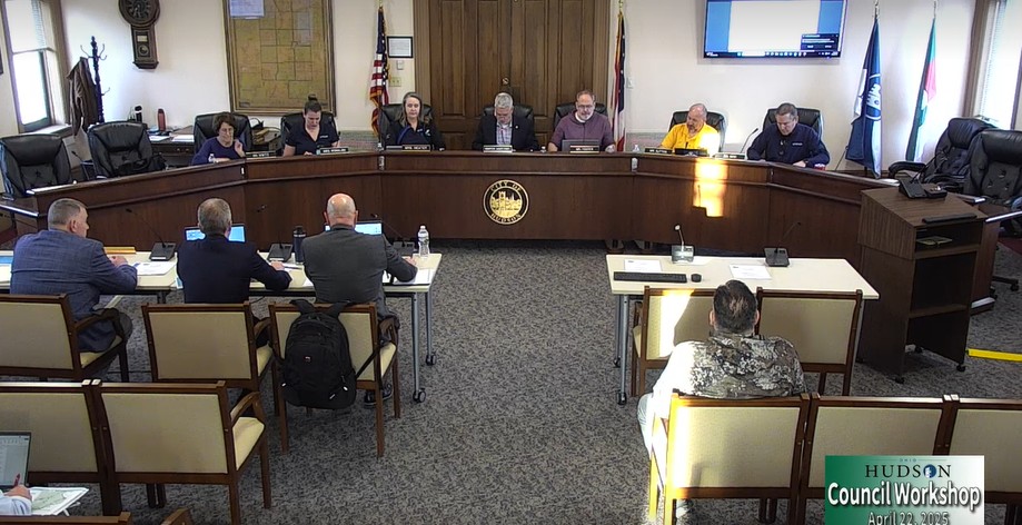 Hudson City Council Reviews Storm Studies, Downtown Development and Fire Department Funding