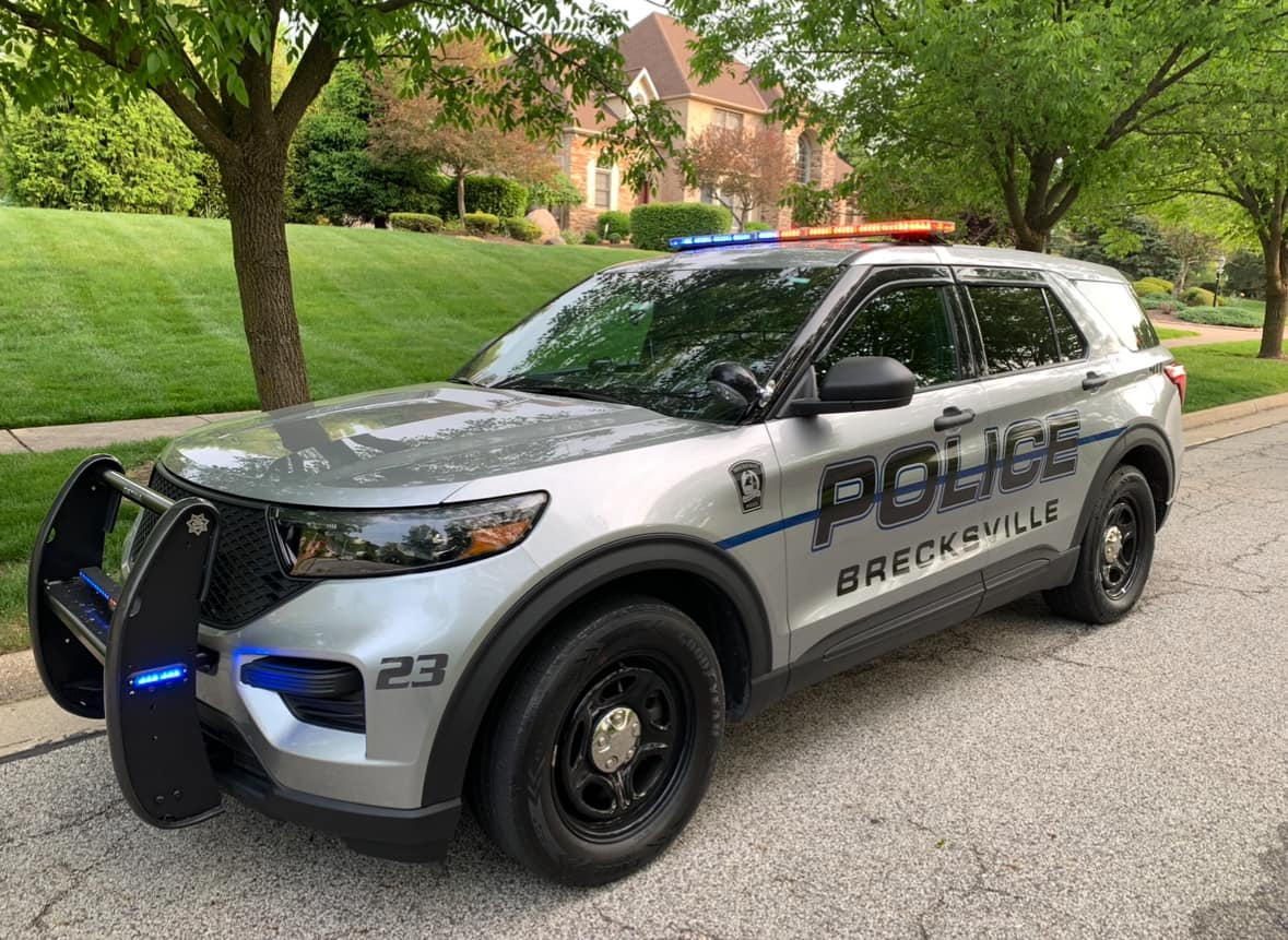 Brecksville Police Reports Equipment Violations, Property Damage, and Snowplow/Bobcat Collision