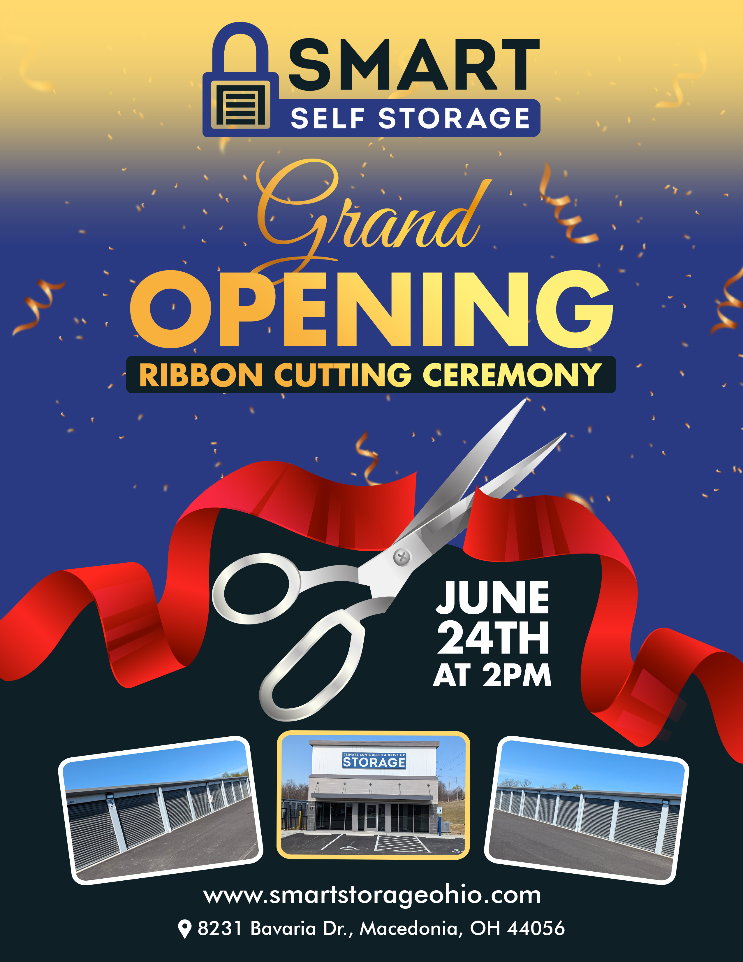 Smart Self Storage Plans Ribbon Cutting Ceremony