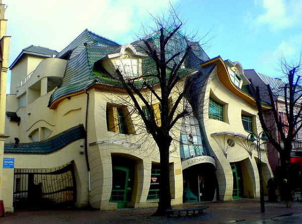 The "Crooked Little House": Whimsical Polish Architecture Inspired By Illustrations