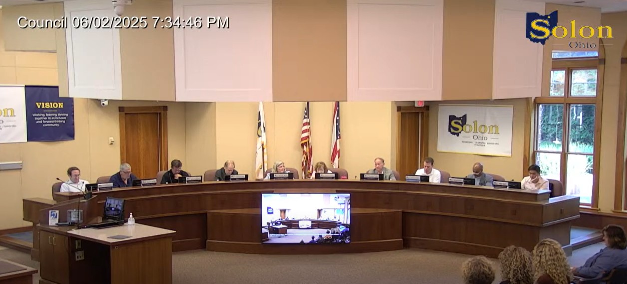 Solon City Council Addresses Winery, Dispensary Concerns at June Meeting