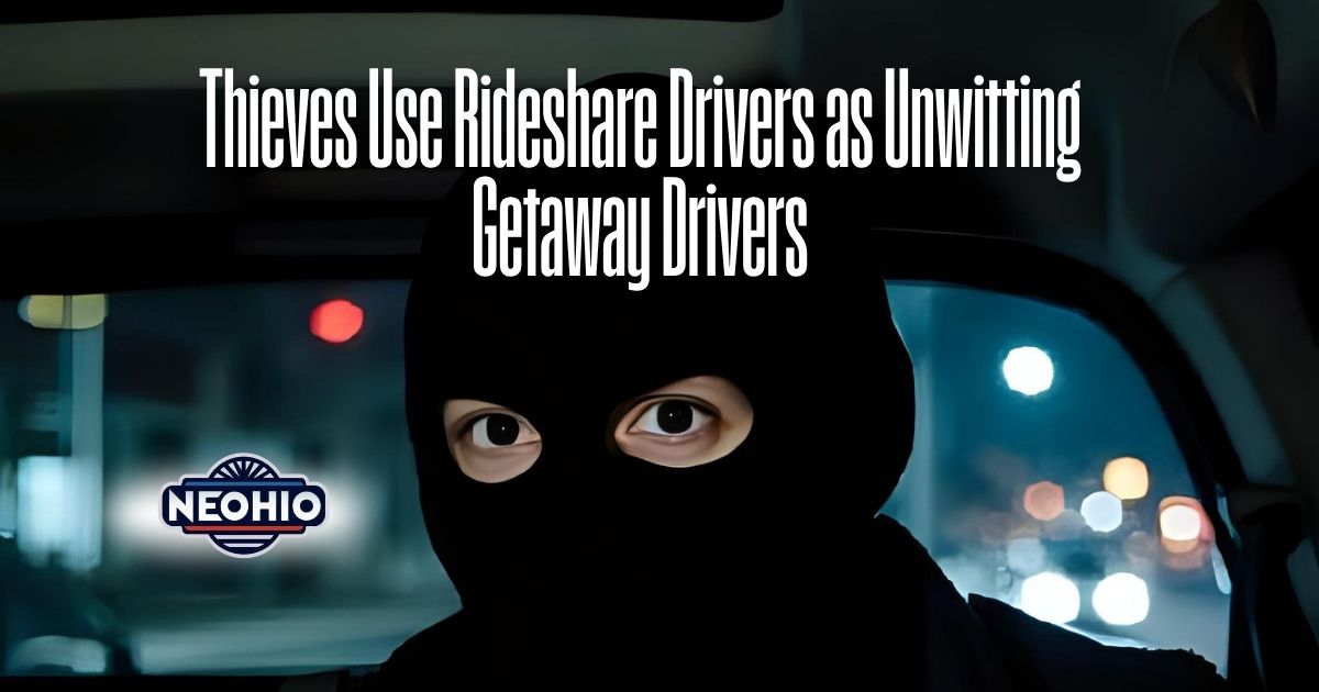 Thieves Use Rideshare Drivers as Unwitting Getaway Drivers