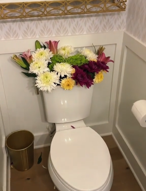 The Toilet Flower Trend: Why Plumbers Say to Flush This Idea
