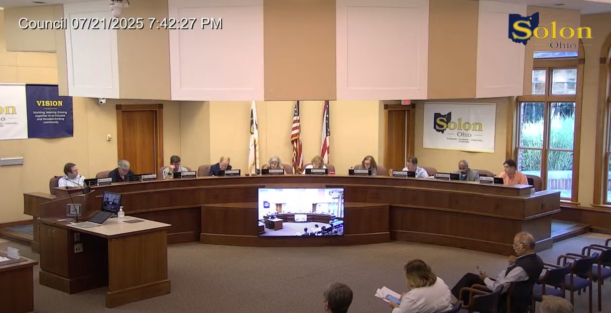 Solon City Council Confirms Interim Finance Director, Approves Major Infrastructure Items