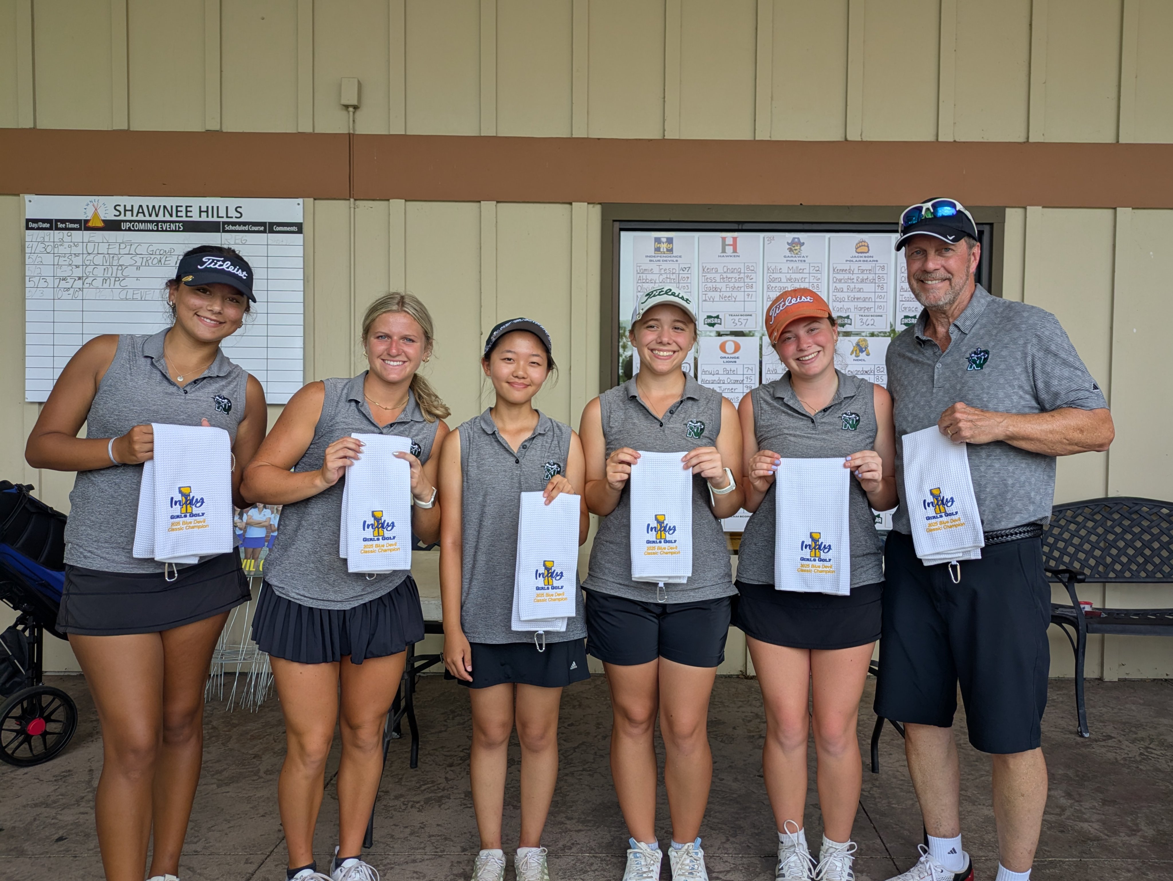 Nordonia Girls Golf Team Dominates Early Season Competition