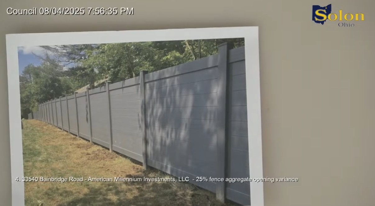 Solon Council Approves New Finance Director, Discusses Solon Swamp Drainage, Fence Disputes and Playground Vandalism
