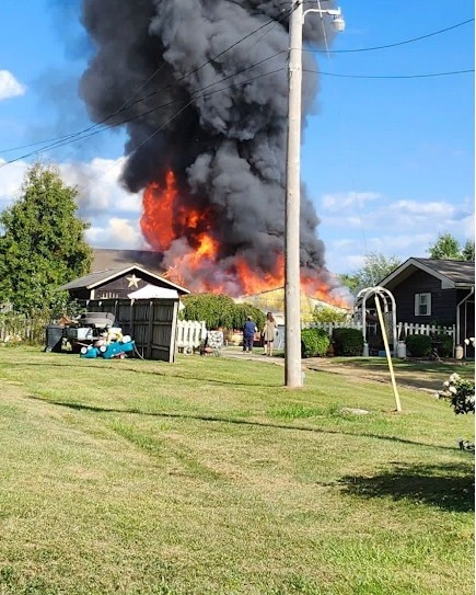 Fire Crews Battle Two Blazes in Wadsworth Township