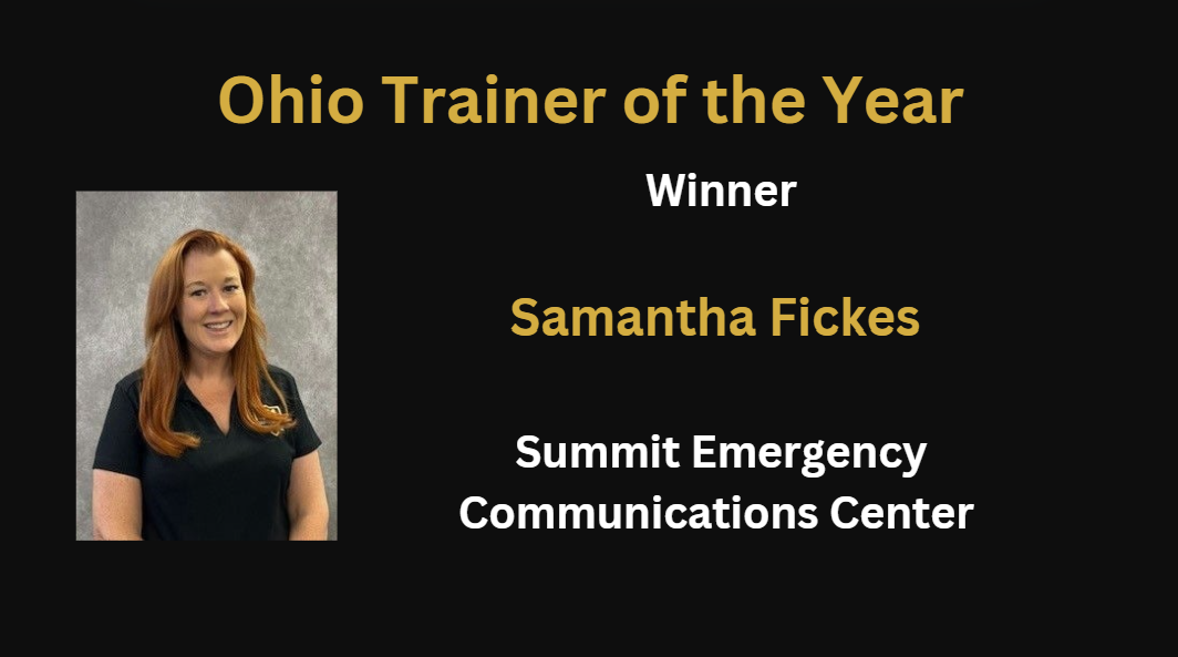 Summit County Dispatcher Earns State's Top Training Honor