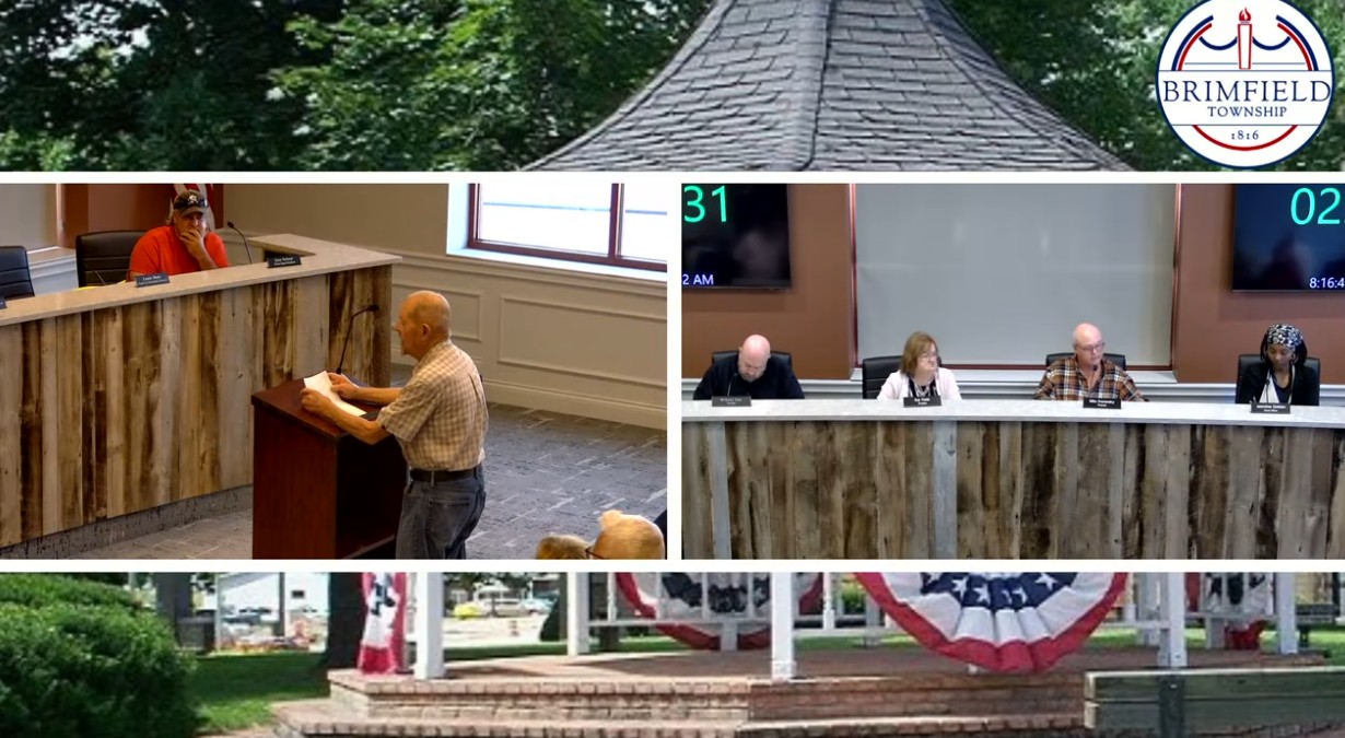 Brimfield Township Trustee Meeting Coverage