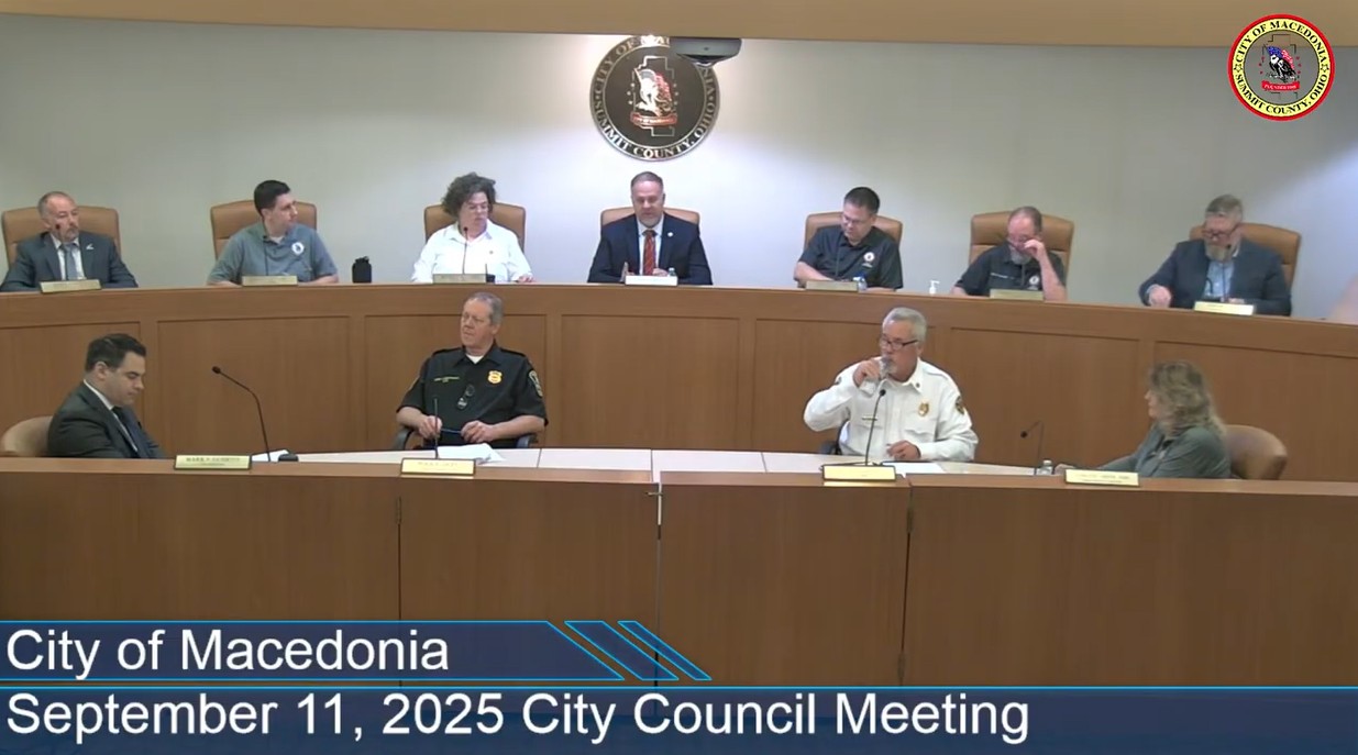 Macedonia City Council Addresses Multiple Issues at September Meeting