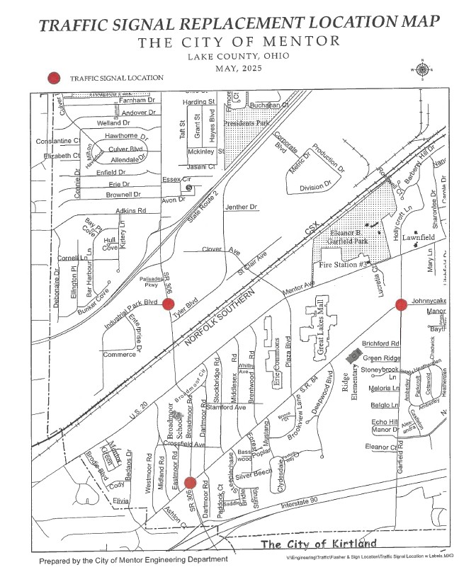 City of Mentor Secures $1.15M for Roads, Recognizes Health Awareness Month, Launches Senior Snow Removal Program