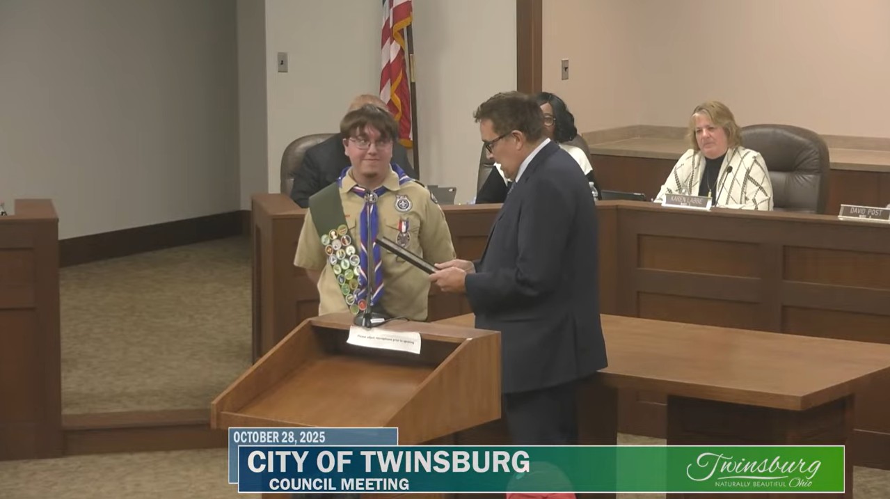 Twinsburg Honors Eagle Scout Alex Miller
