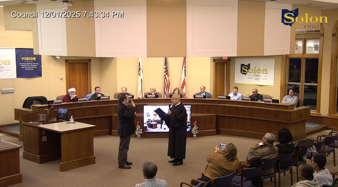 Solon City Council Marks New Term With Park Expansion Grant, Trail Deal and 2026 Budget