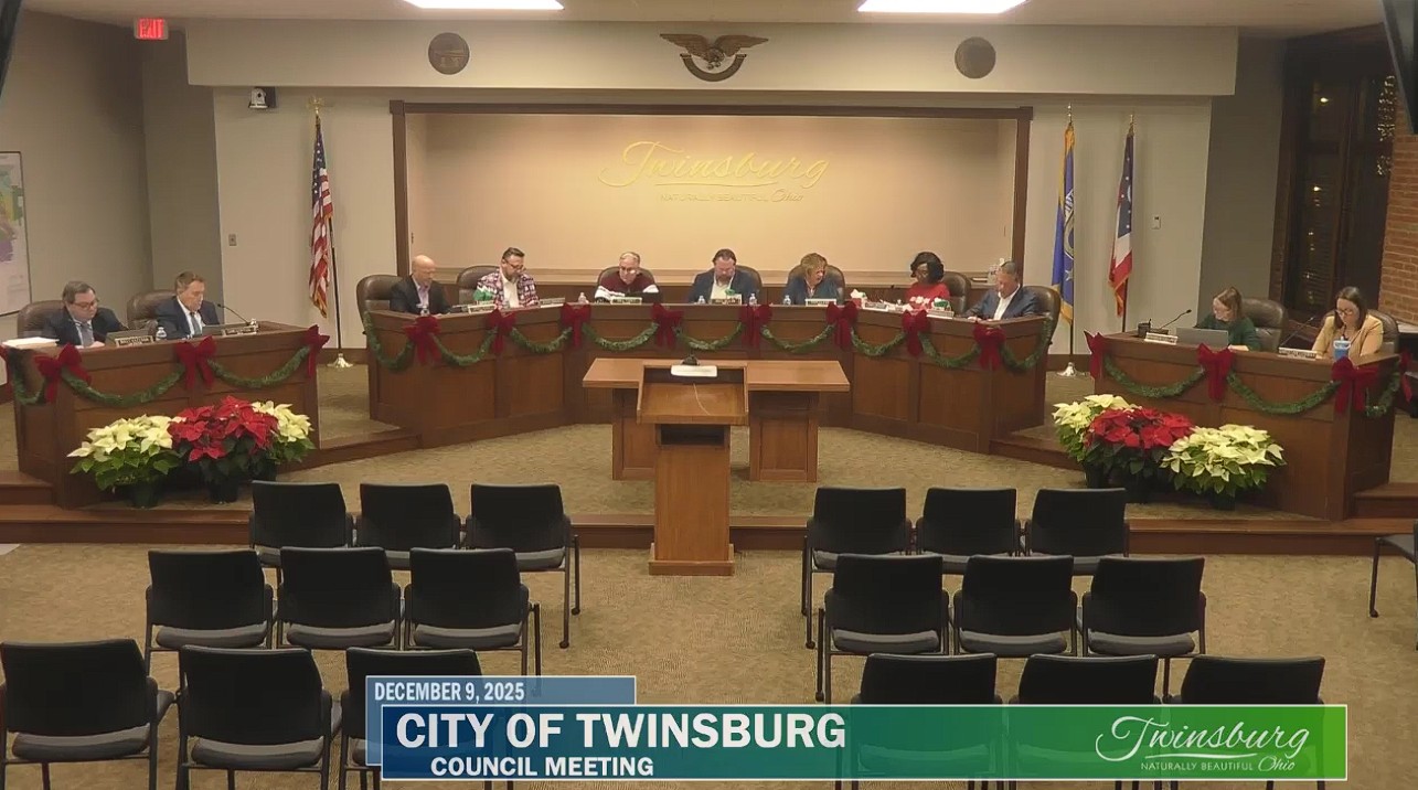 Twinsburg City Council Reviews 2026 Budget, Cybersecurity Policy, Waterford Pond Dredging