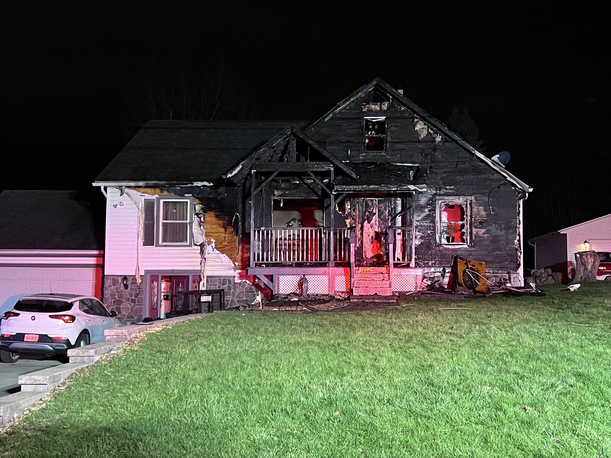 Northfield Village Firefighters Stop Early Morning House Fire